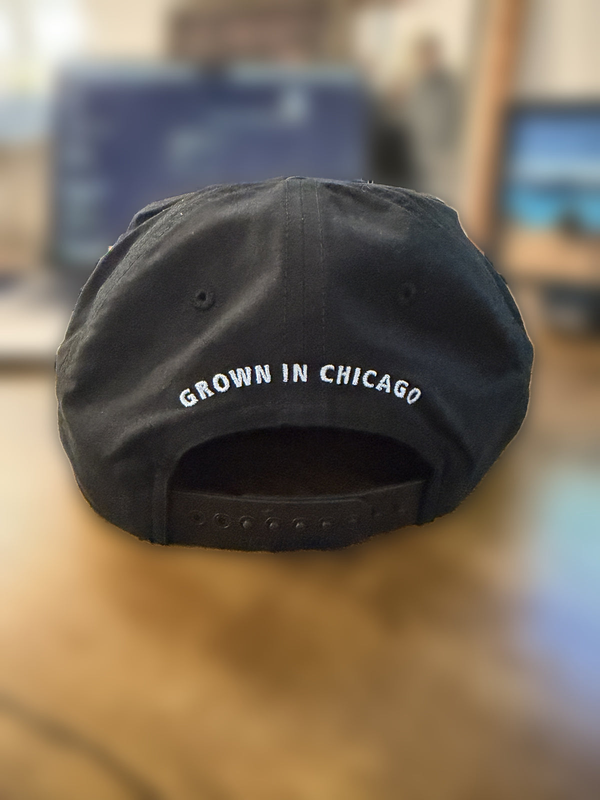 Four Star Mushrooms Rope Hat - Black & Blue