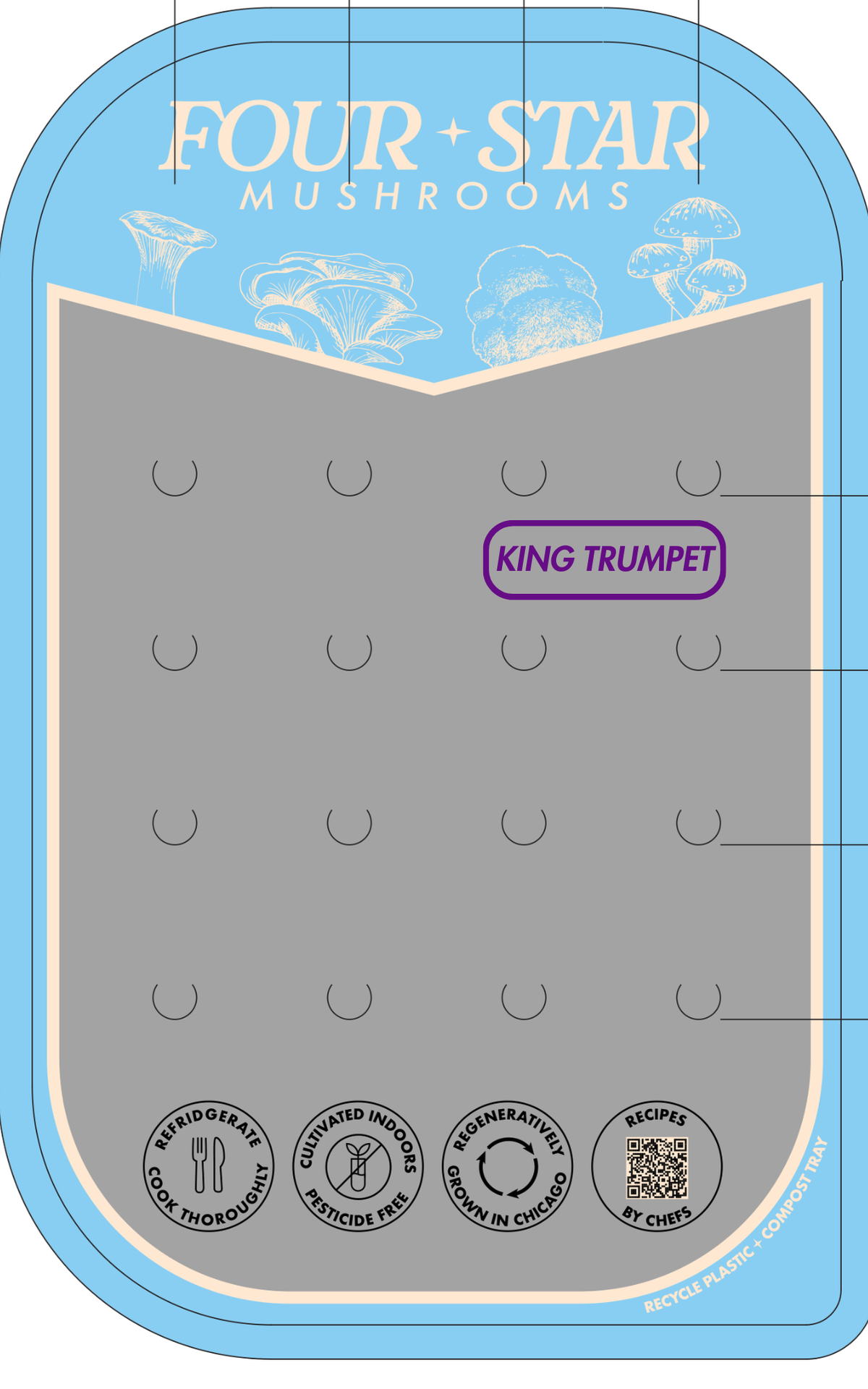 King Trumpet Punnet 6.5oz